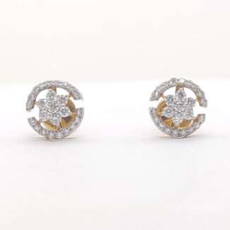 DIAMOND EARRING-000011911