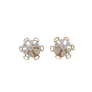 DIAMOND EARRING-000011458