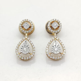 DIAMOND EARRING-000011475