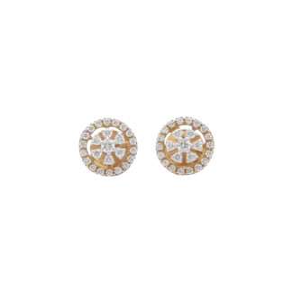 DIAMOND EARRING-000011407