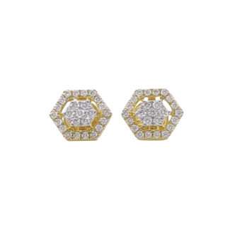 DIAMOND EARRING-000011486