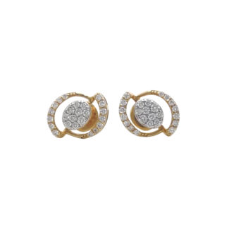 DIAMOND EARRING-000011397