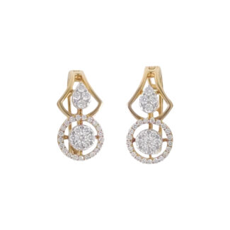 DIAMOND EARRING-000011463