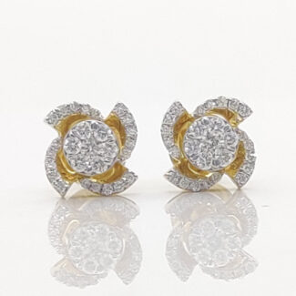 DIAMOND EARRING-000011718