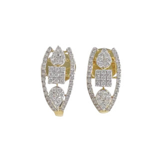 DIAMOND EARRING-000011661