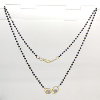 DIAMOND MANGALSUTRA PENDANT-000011594