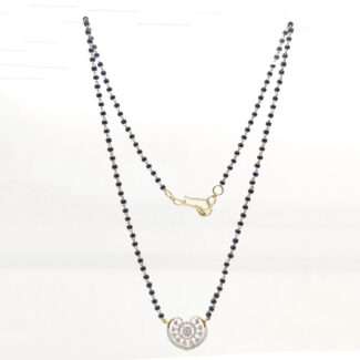 DIAMOND MANGALSUTRA PENDANT-000011703
