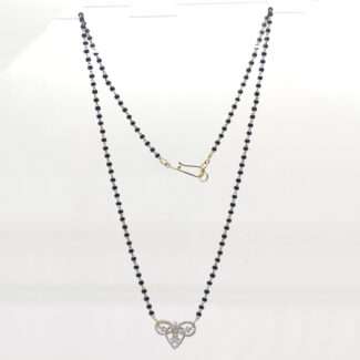 DIAMOND MANGALSUTRA PENDANT-000011584