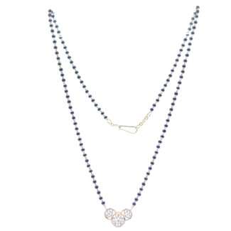 DIAMOND MANGALSUTRA PENDANT-000011644