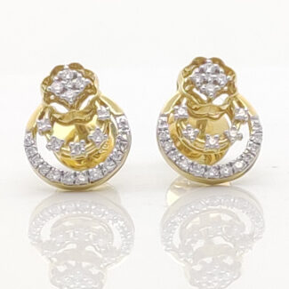 DIAMOND EARRING-000011721